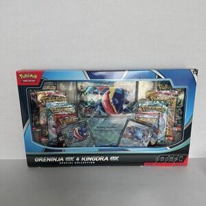 Pokemon Trading Card Game Greninja ex & Kingdra ex Special Collection Box SEALED